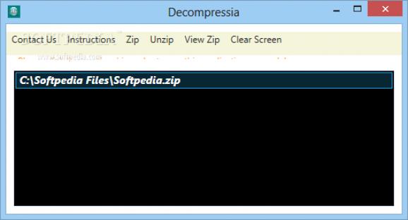 Decompressia screenshot