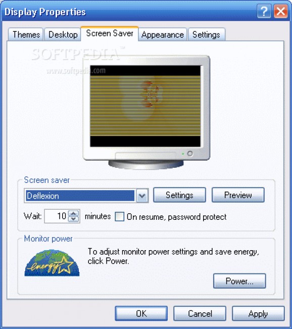 Deflexion Screensaver screenshot