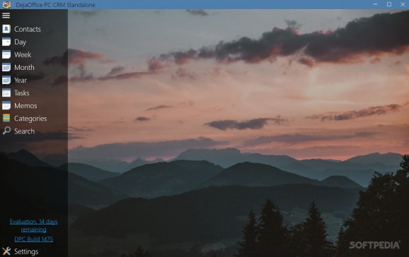 DejaOffice PC CRM screenshot