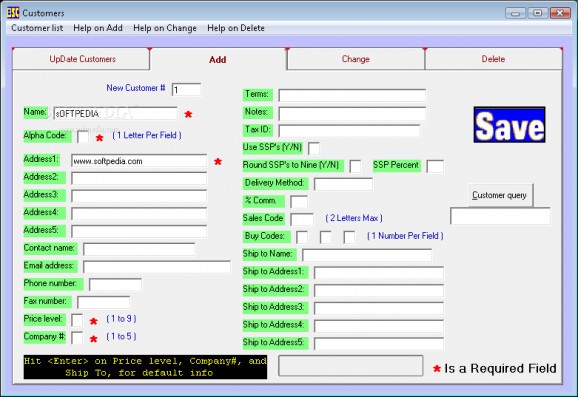 Delta60 Accounting Software screenshot