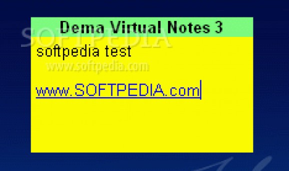 Dema Virtual Notes screenshot