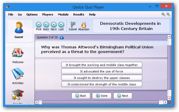 Democratic Developments in 19th Century Britain screenshot