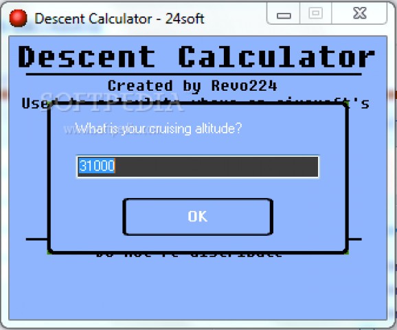 Descent Calculator screenshot