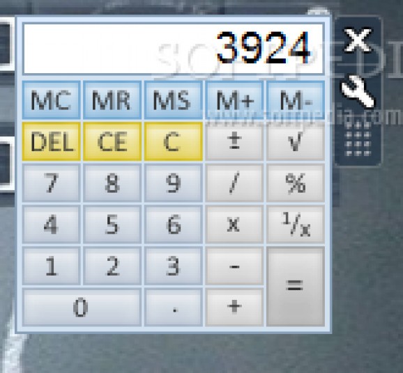 Desktop Calculator screenshot
