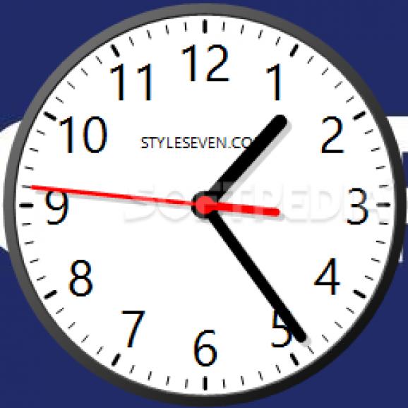 Desktop Clock Plus-7 screenshot