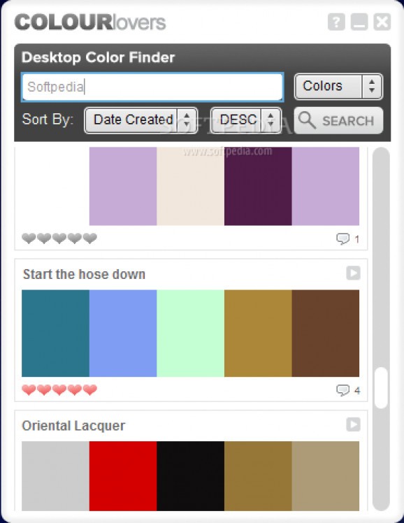 Desktop Color Finder screenshot