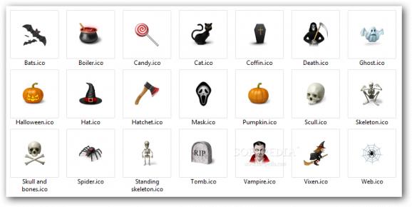Desktop Halloween Icons screenshot