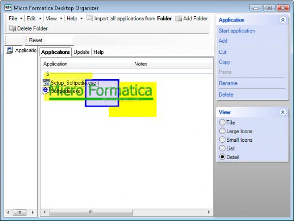 Desktop Organizer screenshot