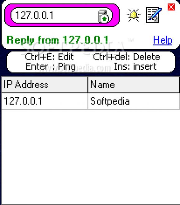 Desktop Pinger screenshot