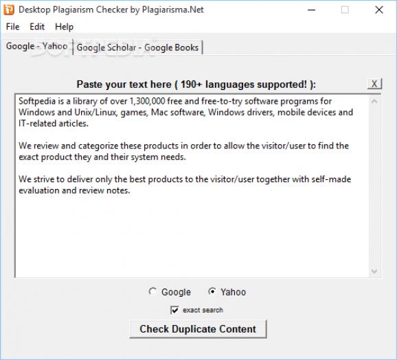 Desktop Plagiarism Checker screenshot