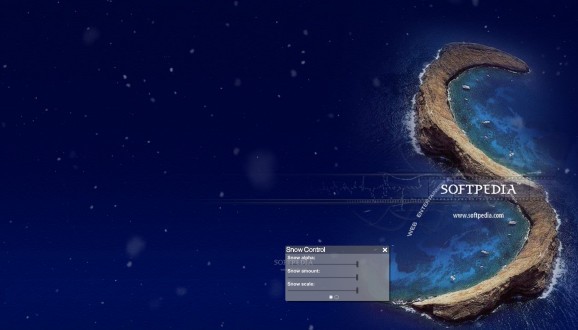 Desktop Snow HD screenshot