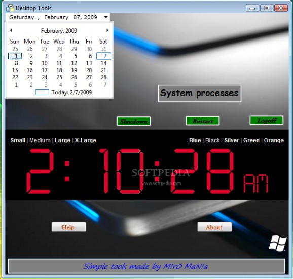 Desktop Tools screenshot