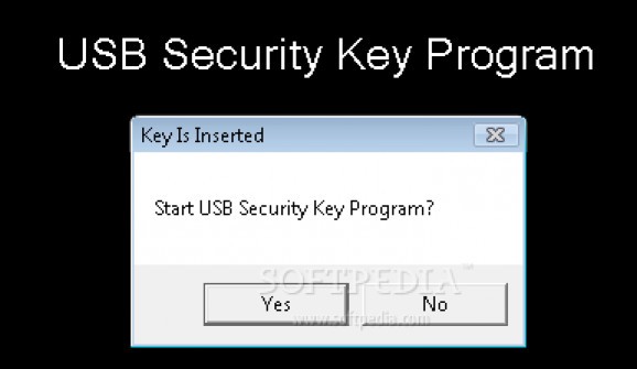 Desktop USB Security Key screenshot