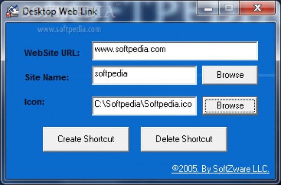 Desktop Web Link screenshot