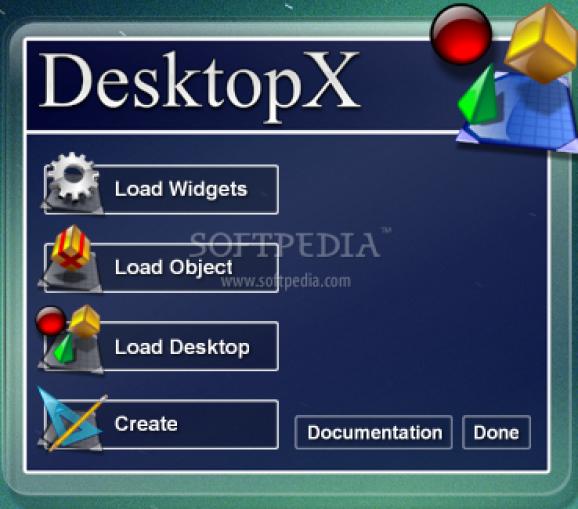 DesktopX screenshot