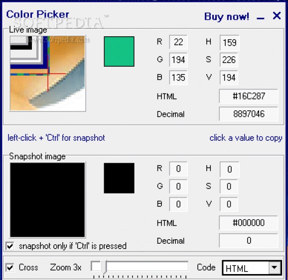 Desktopmetronome Color Picker screenshot