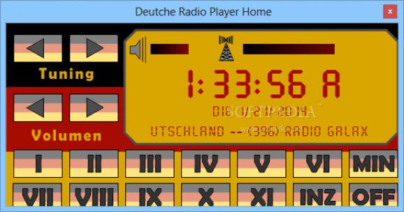 Deutche Radio Player Home screenshot