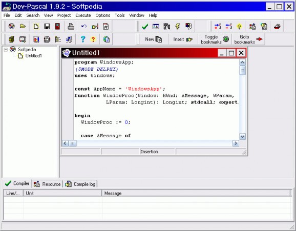 Dev-Pascal screenshot