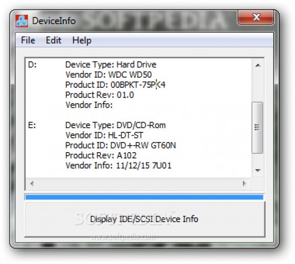 DeviceInfo screenshot