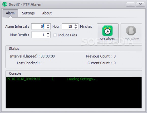 Devil7 - FTP Alarm screenshot