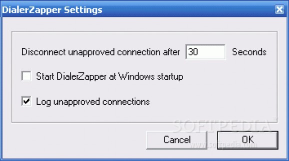 DialerZapper screenshot