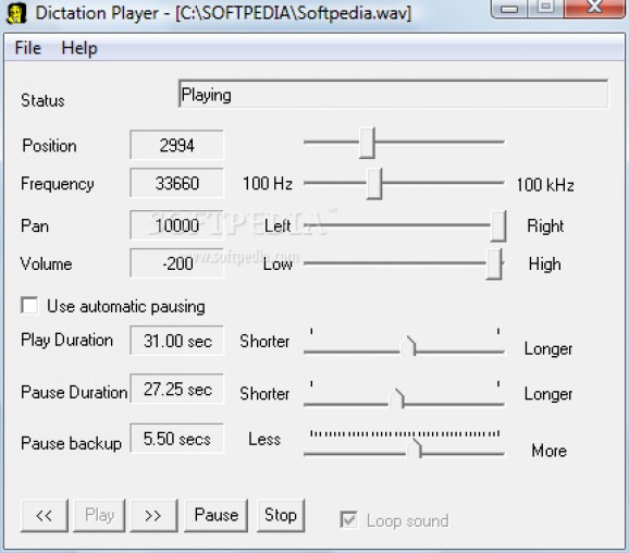 Dictation Player screenshot