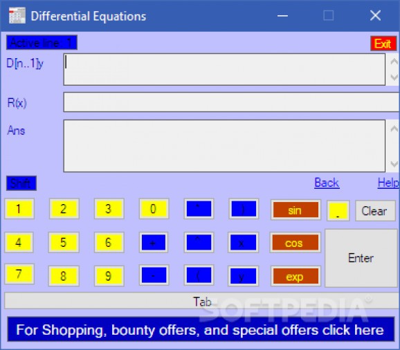 Differential Equations screenshot