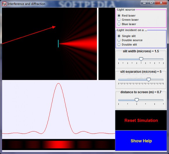 Diffraction and Interference screenshot
