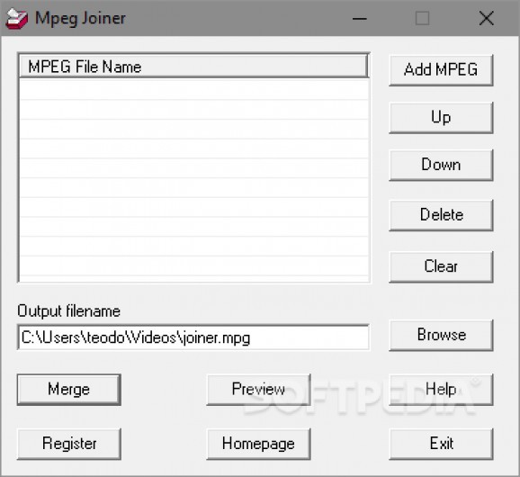 DigitByte MPEG Joiner screenshot
