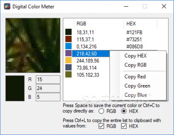 Digital Color Meter screenshot
