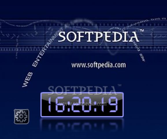 Digital Desktop Clock screenshot