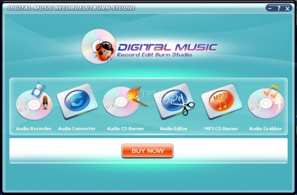 Digital Music Record Edit Burn Studio screenshot