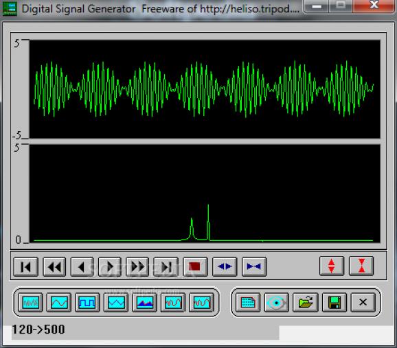 Digital Signal Generator screenshot