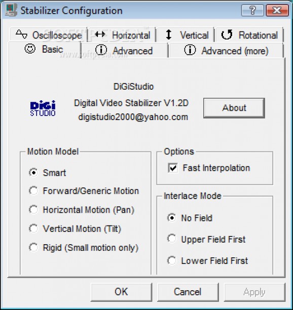 Digital Video Stabilizer screenshot