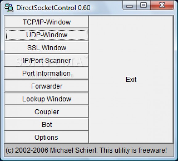Direct Socket Control screenshot
