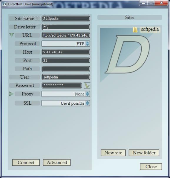 DirectNet Drive screenshot
