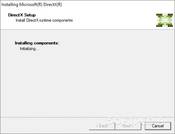 DirectX End-User Runtime Web Installer June 2010 screenshot