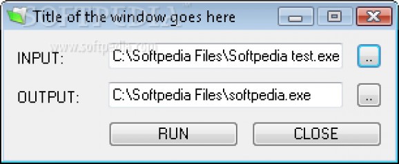 Directory/File-chooser tool screenshot