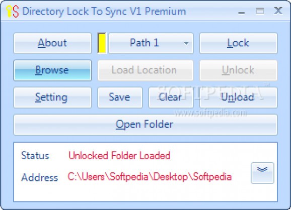 Directory Lock To Sync Premium screenshot