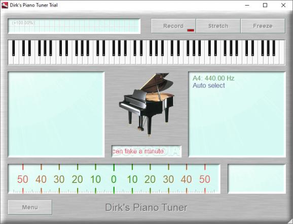 Dirk's Piano Tuner screenshot