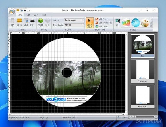 Disc Cover Studio screenshot
