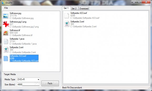 DiscFit screenshot