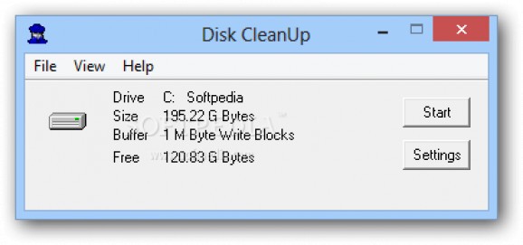 Disk CleanUp 2000 screenshot