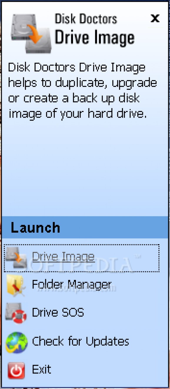 Disk Doctors Drive Manager screenshot