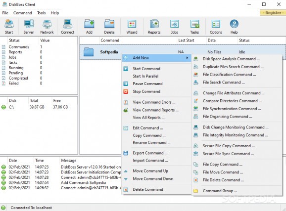 DiskBoss Enterprise screenshot