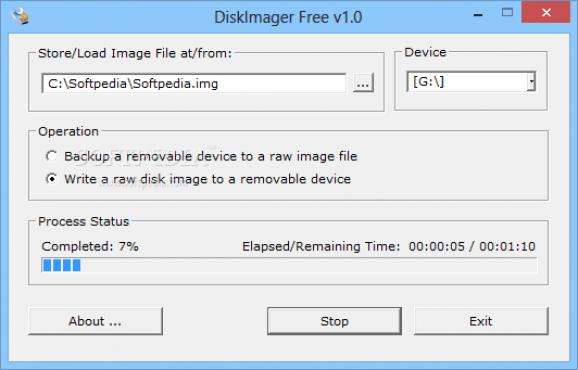 DiskImager Free screenshot