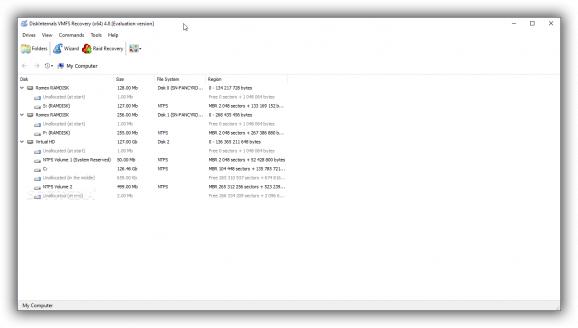 DiskInternals VMFS Recovery screenshot
