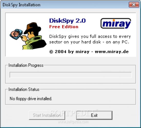 DiskSpy Free Edition screenshot