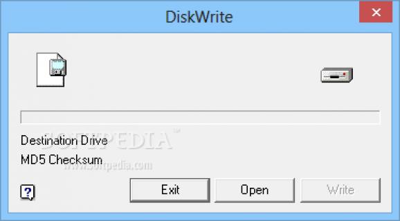 DiskWrite screenshot