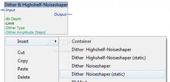 Dither & Noiseshaper screenshot